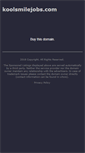Mobile Screenshot of koolsmilejobs.com